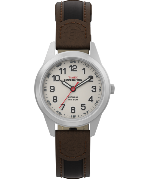 Expedition Field Mini 26mm Leather Strap Watch