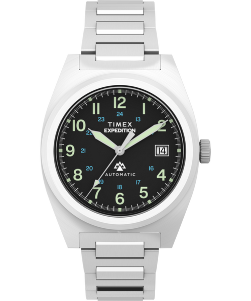 Expedition® Capstone Automatic 39mm Stainless Steel Bracelet Watch