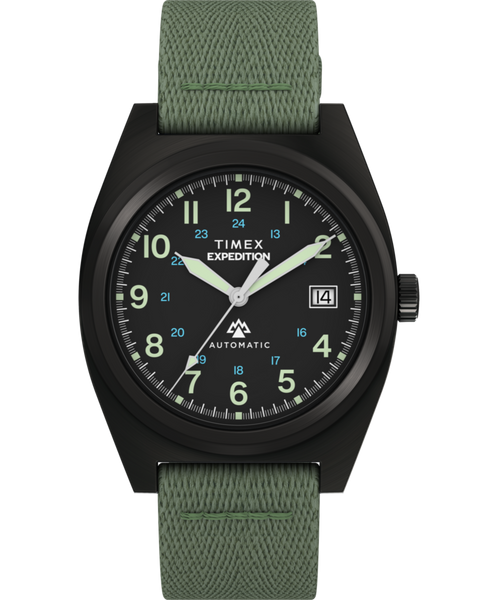 Expedition® Capstone Automatic 39mm Eco-Conscious Fabric Strap Watch