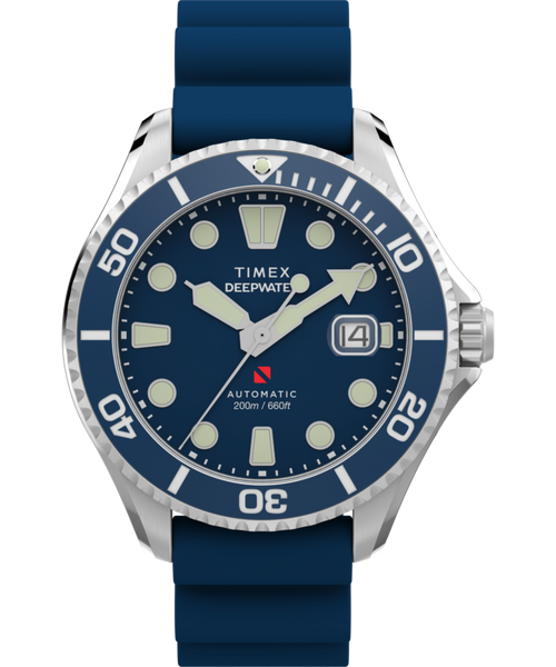 Deepwater Meridian 200 Automatic 44mm HNBR Rubber Strap Watch