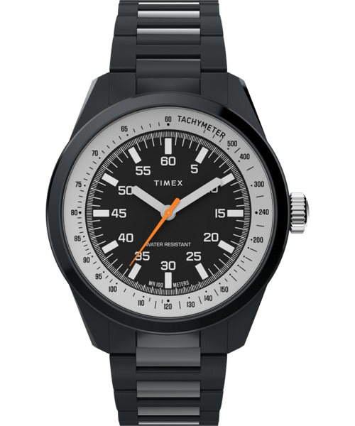Huckberry x Timex 1979 Black Max 41mm Stainless Steel Bracelet Watch
