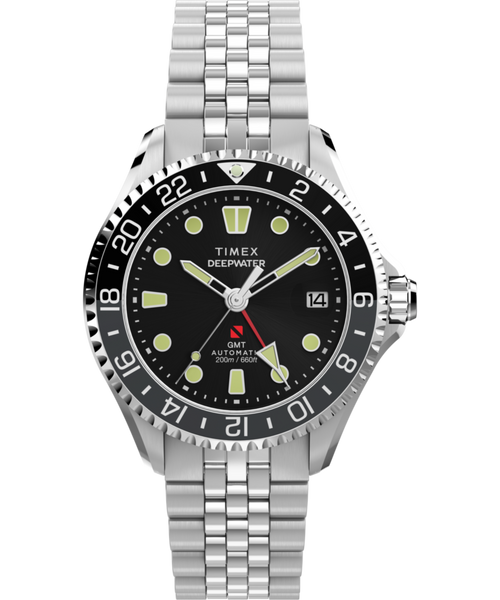 Deepwater Meridian 200 Automatic GMT 42mm Stainless Steel Bracelet Watch