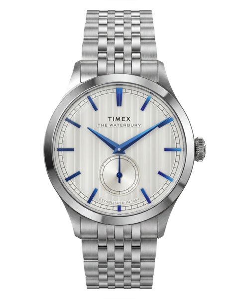 Waterbury Classic Sub-Second 39mm Stainless Steel Bracelet Watch
