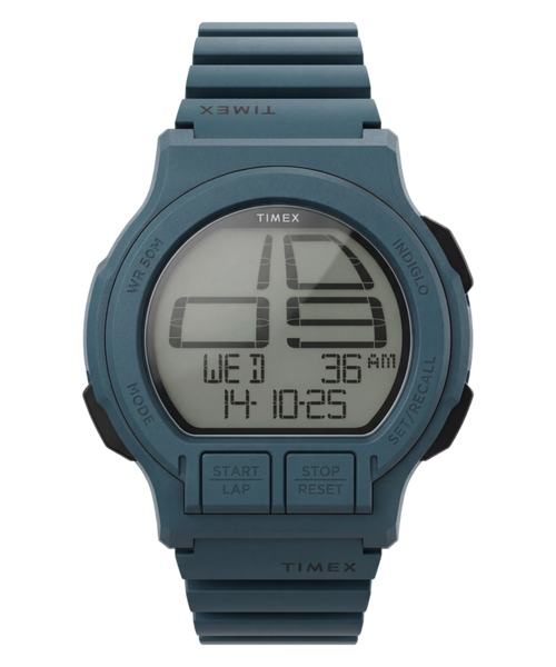 Retroware Digital 46mm Resin Strap Watch