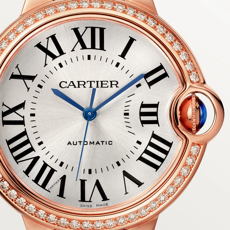 Unworn Ballon Bleu, 18k Rose Gold with Diamond-set, 36mm - image 2