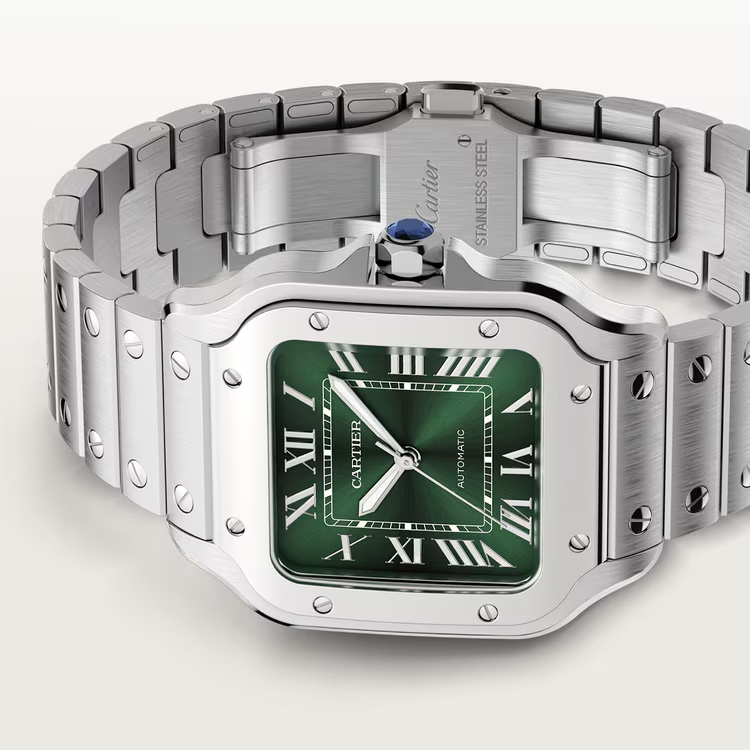 Unworn Santos, Stainless Steel, 41.9mm x 35.1mm - image 4