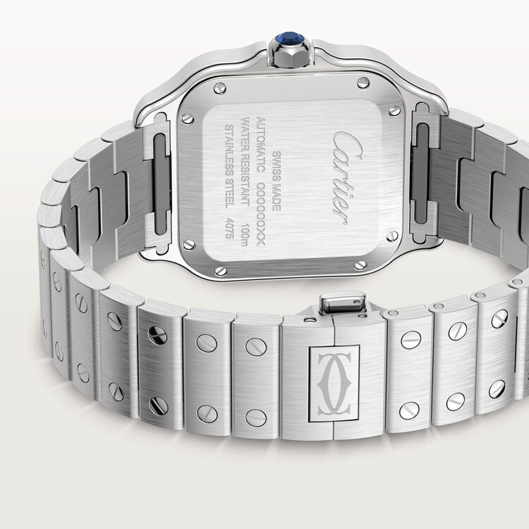 Unworn Santos, Stainless Steel, 35.1mm - image 6