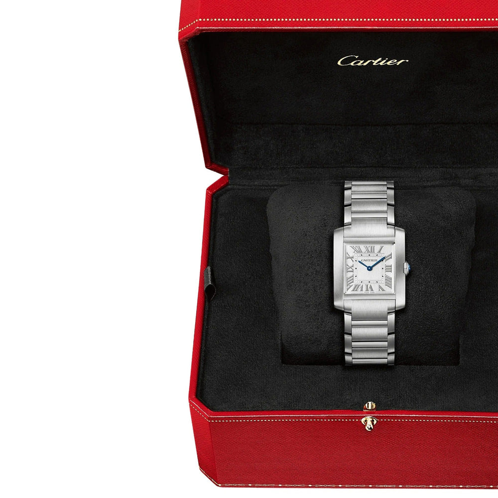 Unworn Tank Francaise, Medium Stainless Steel, 32mm x 27mm - image 10