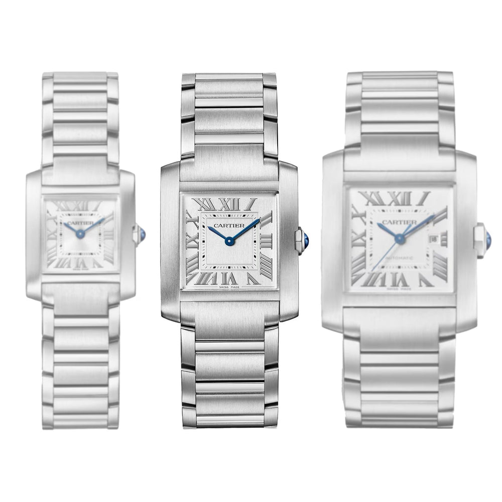 Unworn Tank Francaise, Medium Stainless Steel, 32mm x 27mm - image 11
