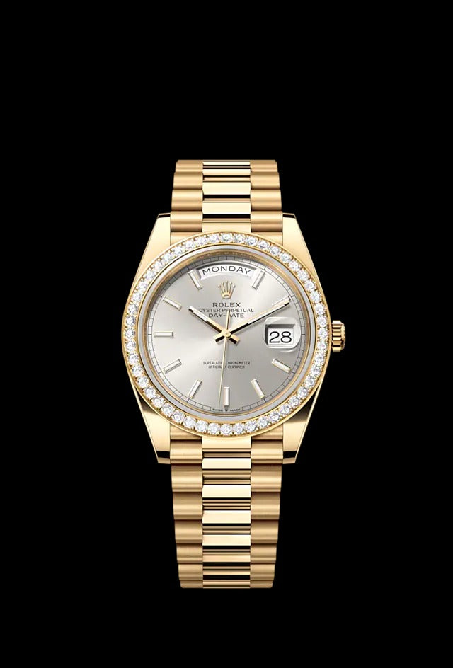 Day-Date 40, 18k Yellow Gold with Diamond-set, 40mm - image 4