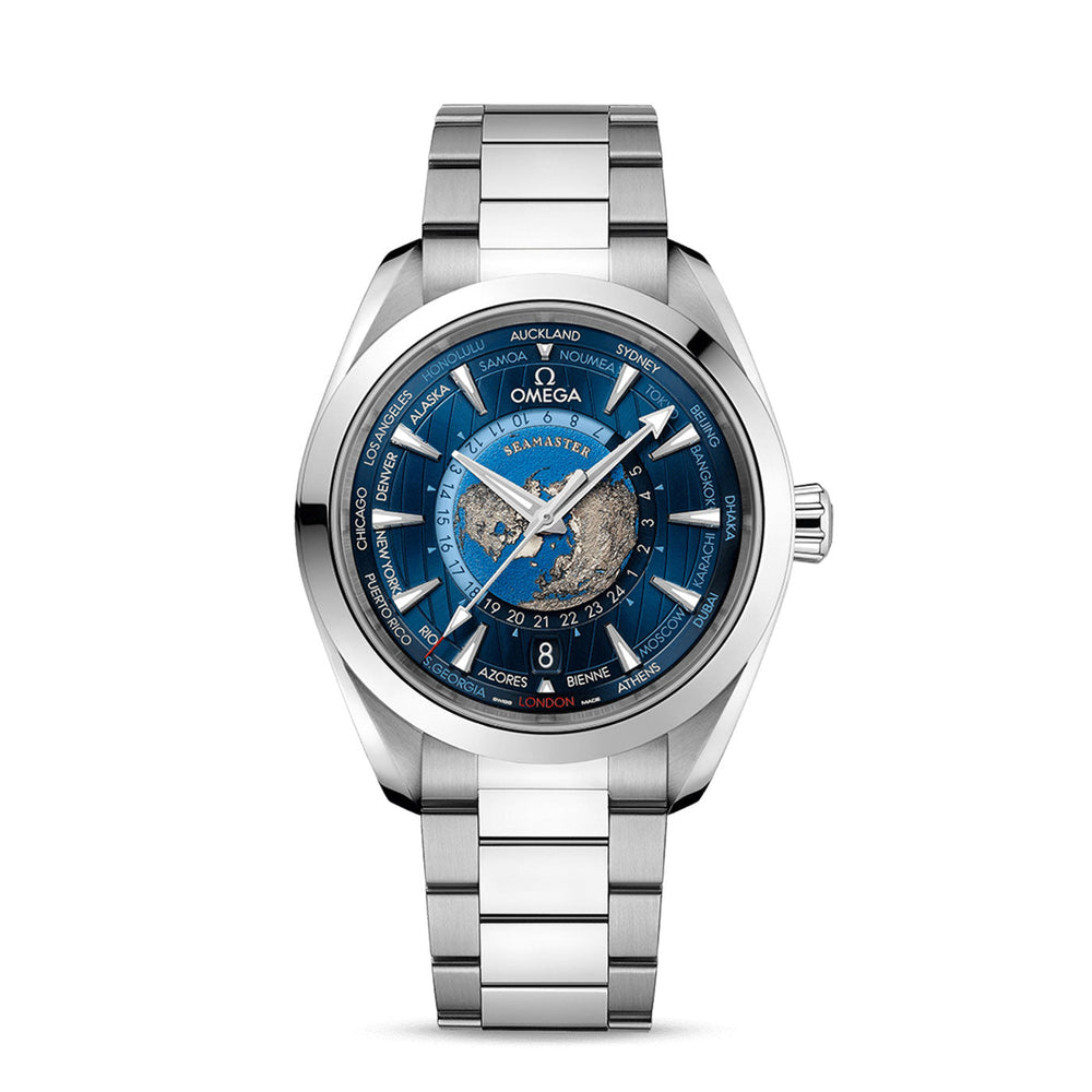 Seamaster Aqua Terra 150m Co‑Axial Master Chronometer GMT Worldtimer