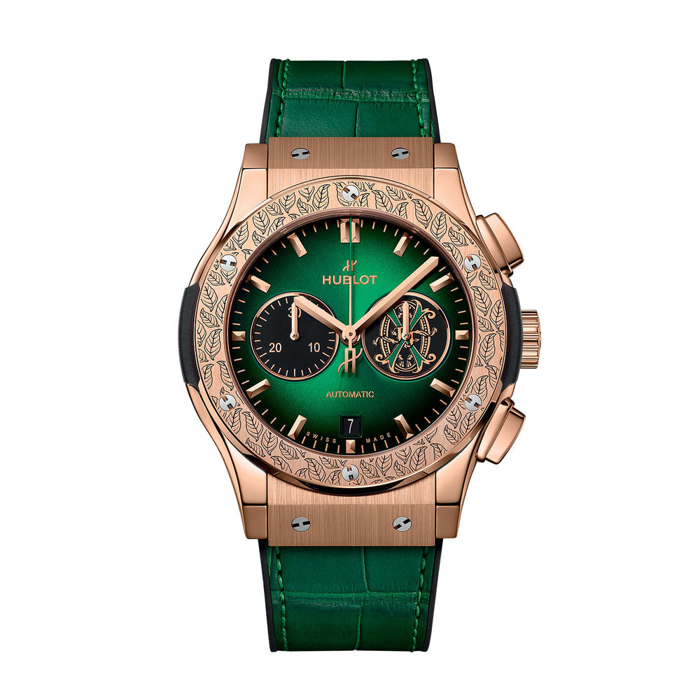 Unworn Classic Fusion Chronograph Arturo Fuente King Gold 42, 541.OX.8980.LR.OPX24