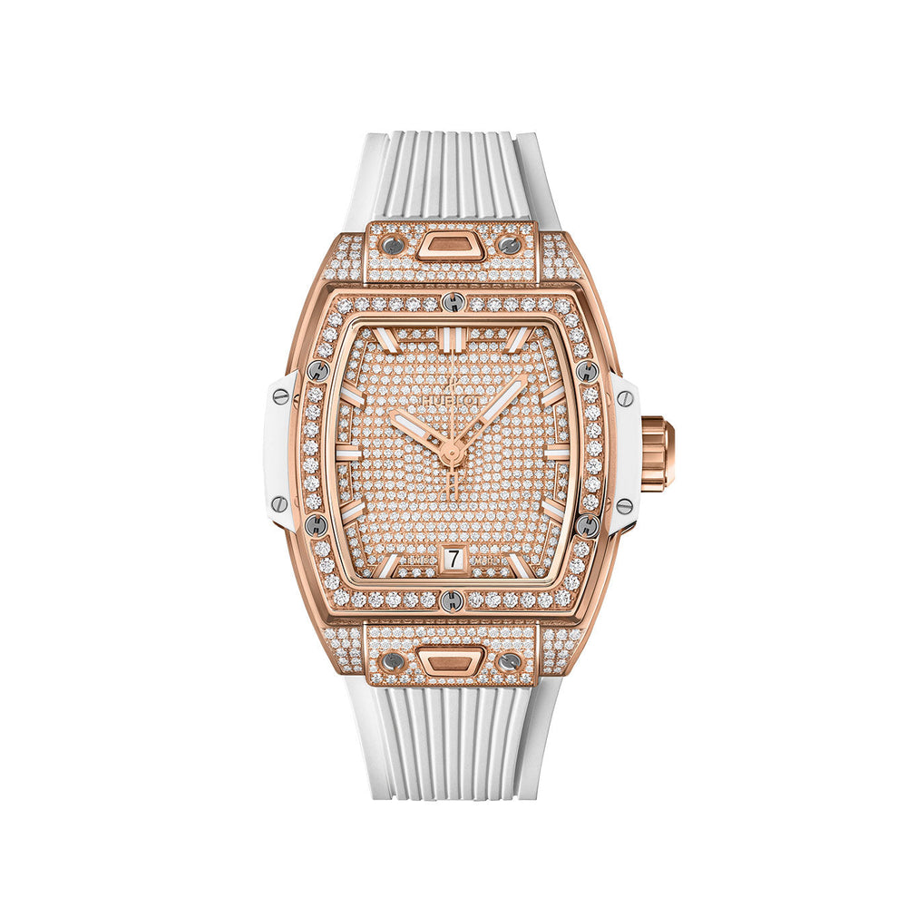 Spirit of Big Bang KING GOLD WHITE FULL PAVÉ