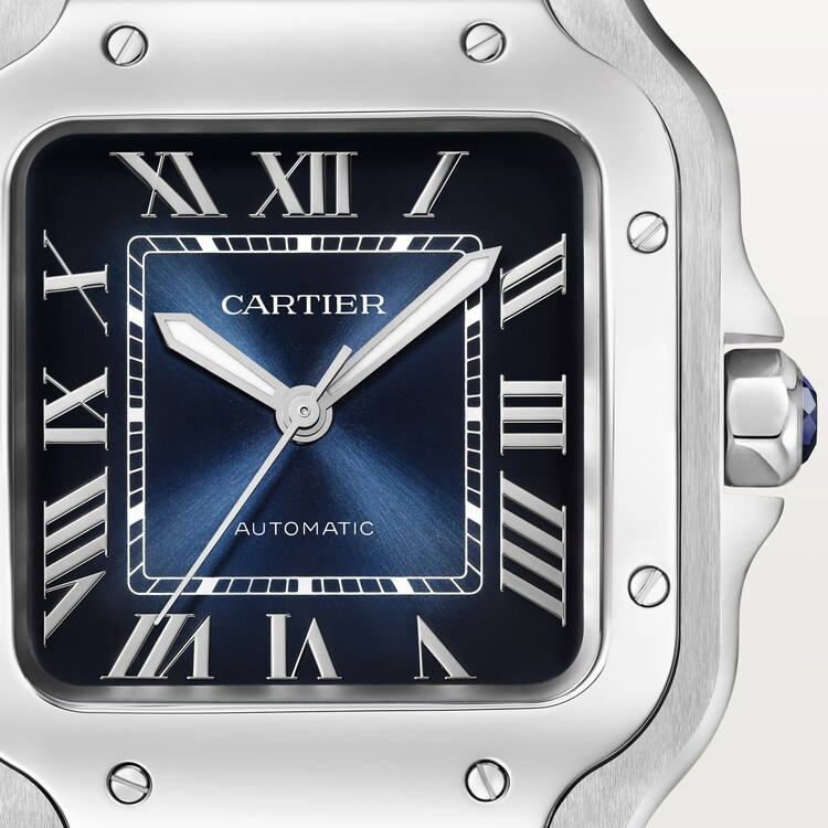 Unworn Santos, Stainless Steel, 35.1mm - image 3