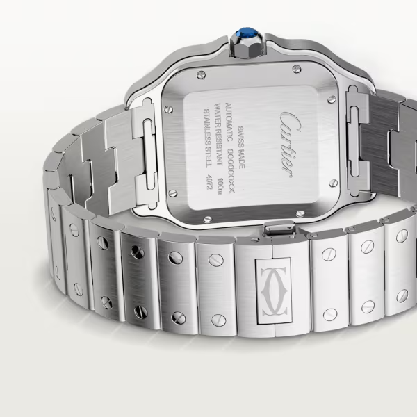 Unworn Santos, Stainless Steel, 39.8mm - image 4