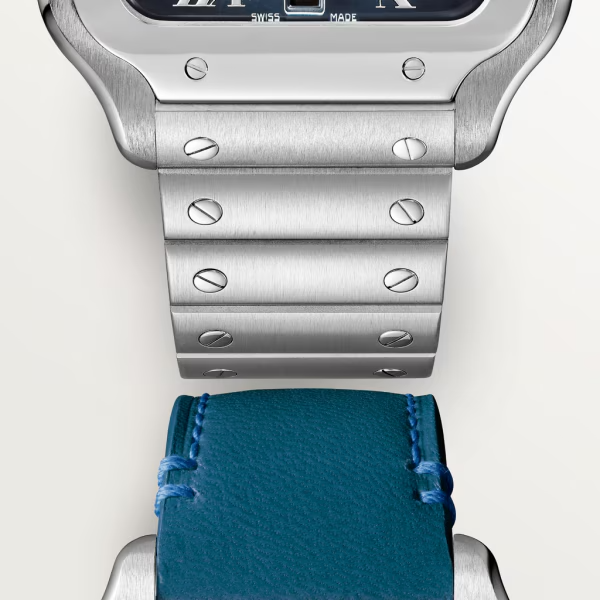 Unworn Santos, Stainless Steel, 39.8mm - image 8