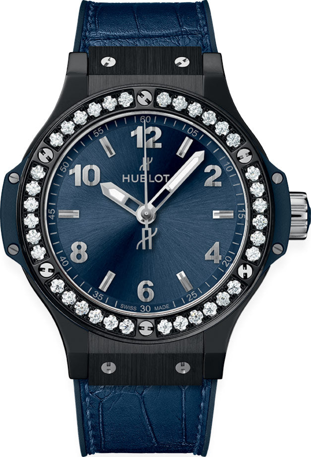 Big Bang, Ceramic Blue Diamonds, 38mm - image 2