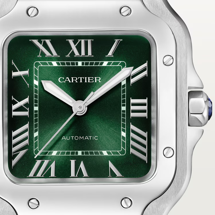 Unworn Santos, Stainless Steel, 41.9mm x 35.1mm - image 3