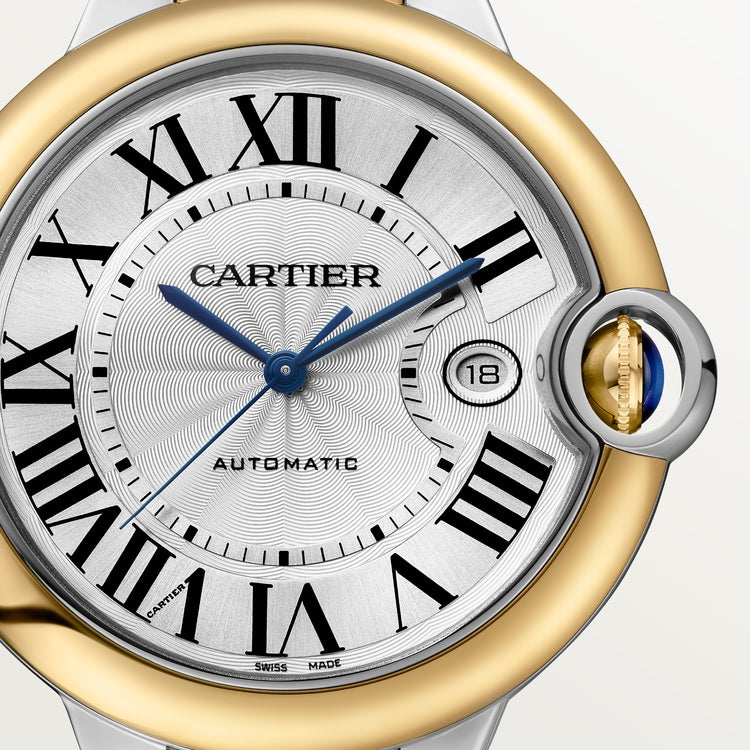 Unworn Ballon Bleu, Stainless Steel and 18k Yellow Gold, 42mm - image 2