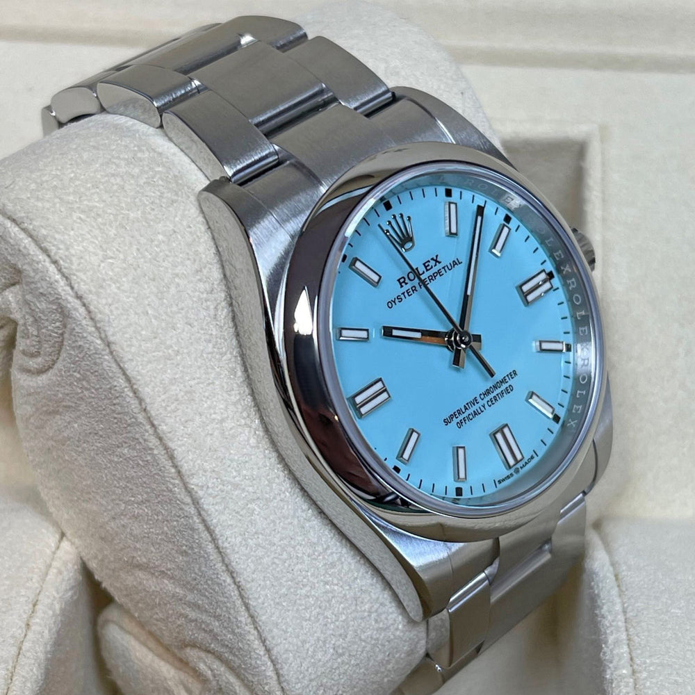 Oyster Perpetual 36, Turquoise blue dial, 36mm, Oystersteel - image 6