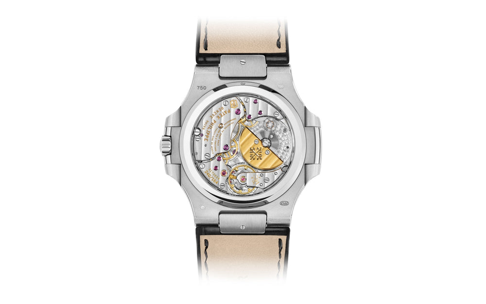 Nautilus Date, Moon Phases Watch, 18k White Gold, 40mm - image 5
