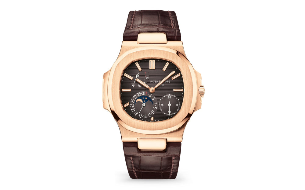 Nautilus Date, Moon Phases Watch, 18k Rose Gold, 40mm - image 2