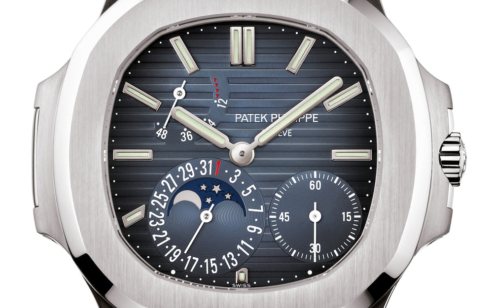 Nautilus Date, Moon Phases Watch, Stainless Steel, 40mm - image 3
