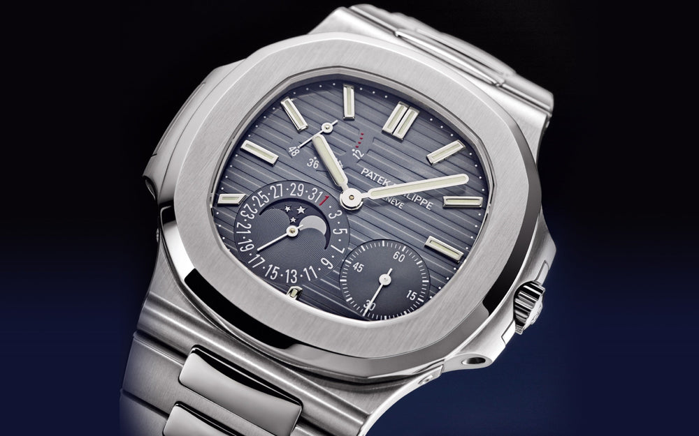 Nautilus Date, Moon Phases Watch, Stainless Steel, 40mm - image 4