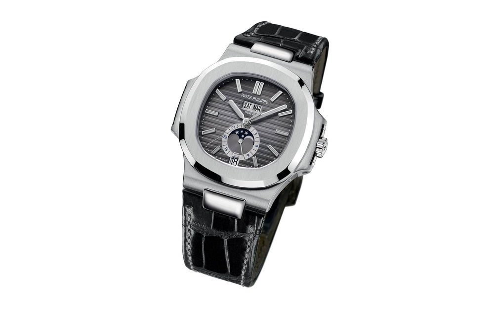 Nautilus Annual Calendar, Moon Phases Watch, Stainless Steel, 40,5 mm - image 7