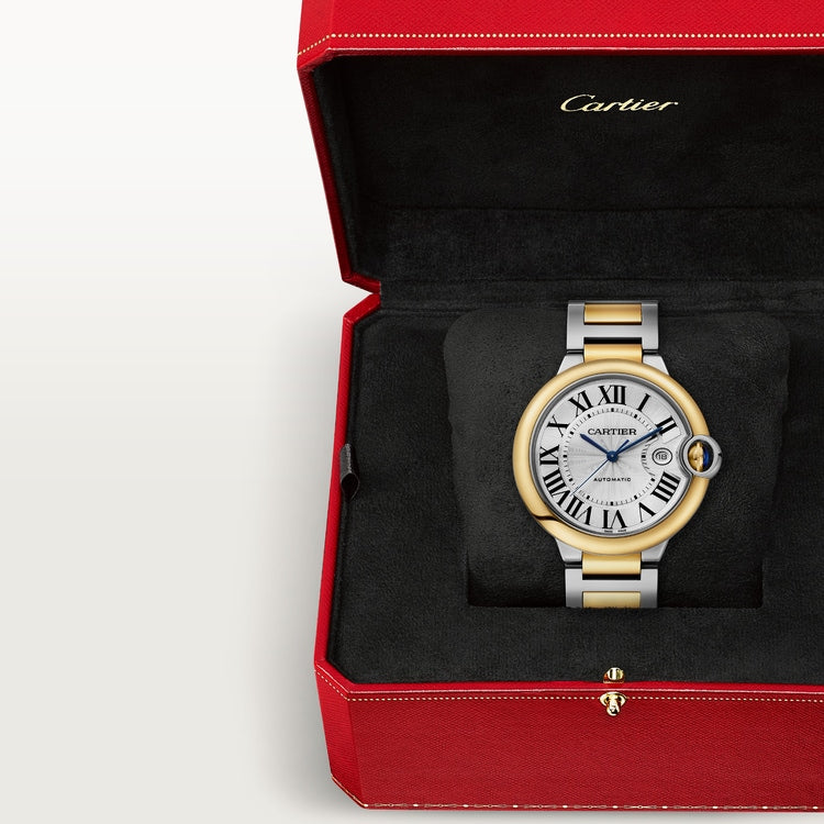 Unworn Ballon Bleu, Stainless Steel and 18k Yellow Gold, 42mm - image 8