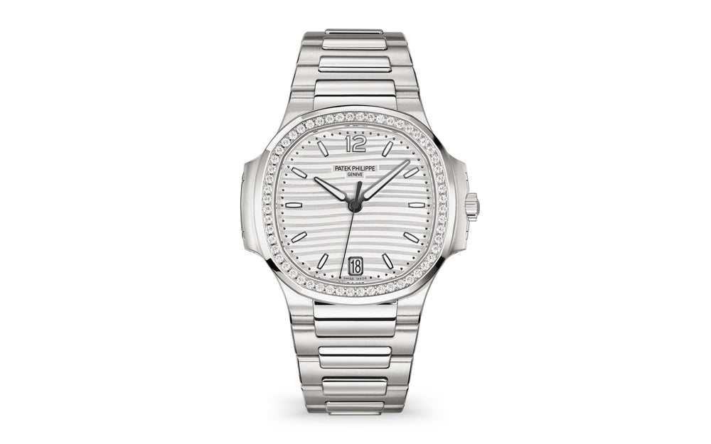 Nautilus Ladies Automatic Watch, Stainless Steel and Diamonds, 35,2mm - image 2