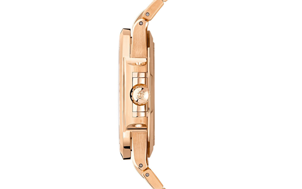Nautilus Ladies Automatic Watch, 18k Rose Gold and Diamonds, 35,2mm - image 4