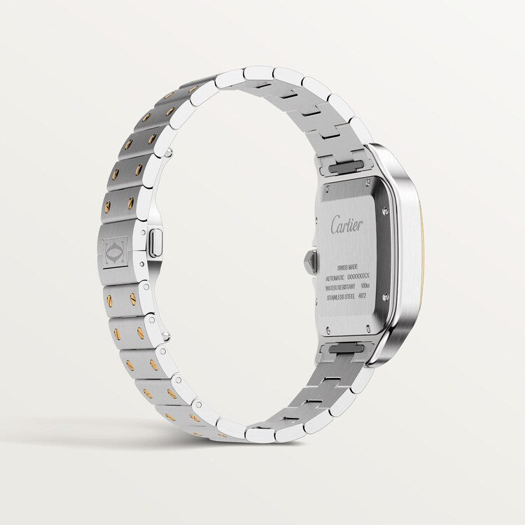 Unworn Santos, Stainless Steel and 18k Yellow Gold, 39.8mm - image 6