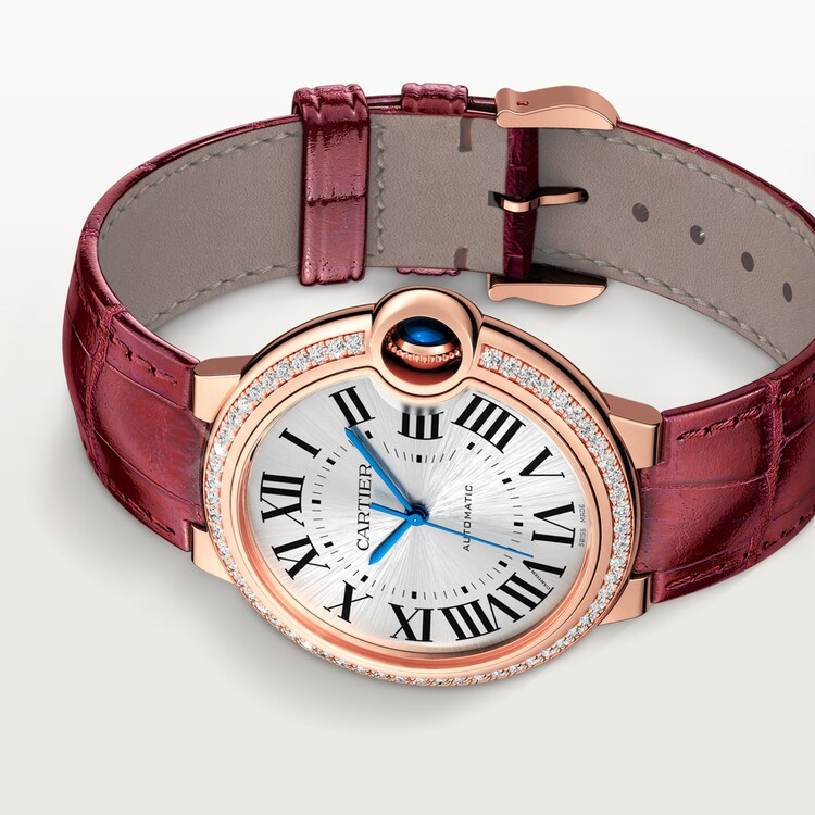 Unworn Ballon Bleu, 18k Rose Gold with Diamond-set, 36mm - image 3