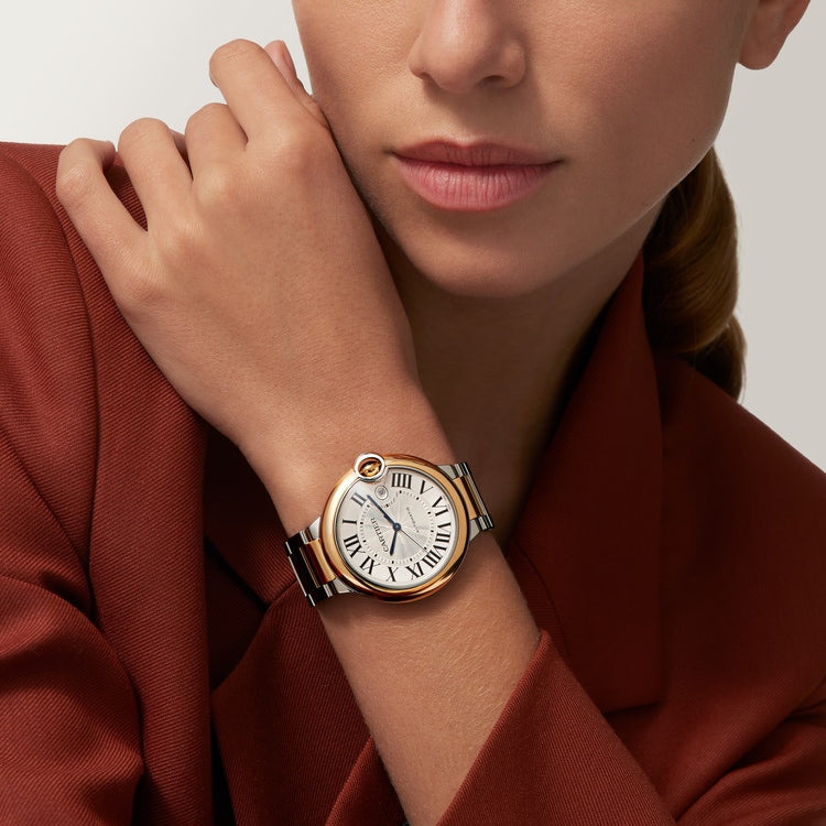 Unworn Ballon Bleu, Stainless Steel and 18k Yellow Gold, 42mm - image 7