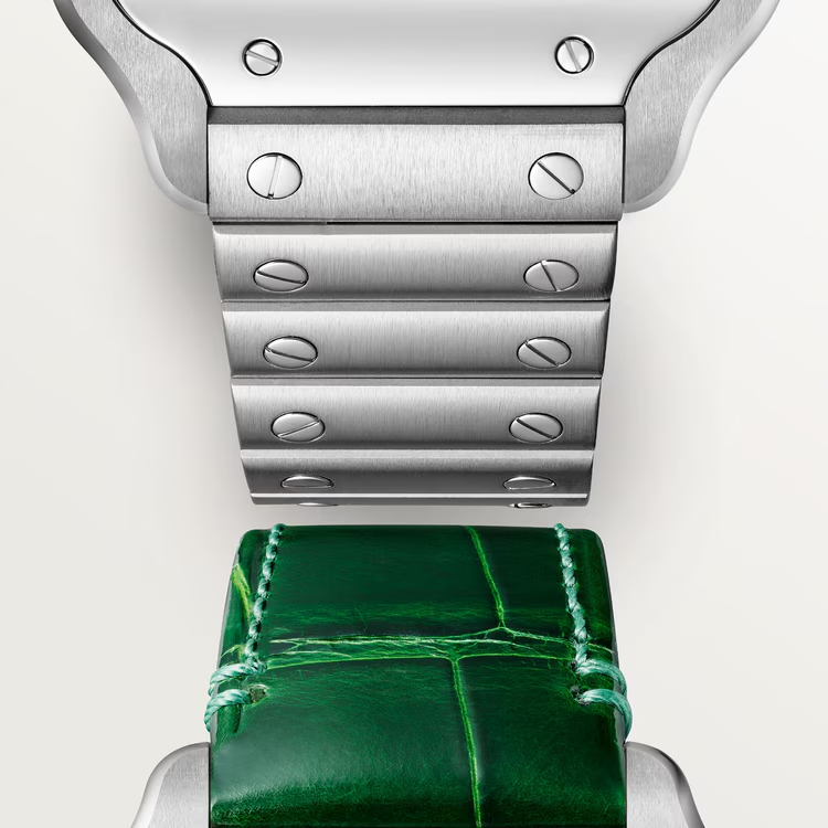 Unworn Santos, Stainless Steel, 41.9mm x 35.1mm - image 7