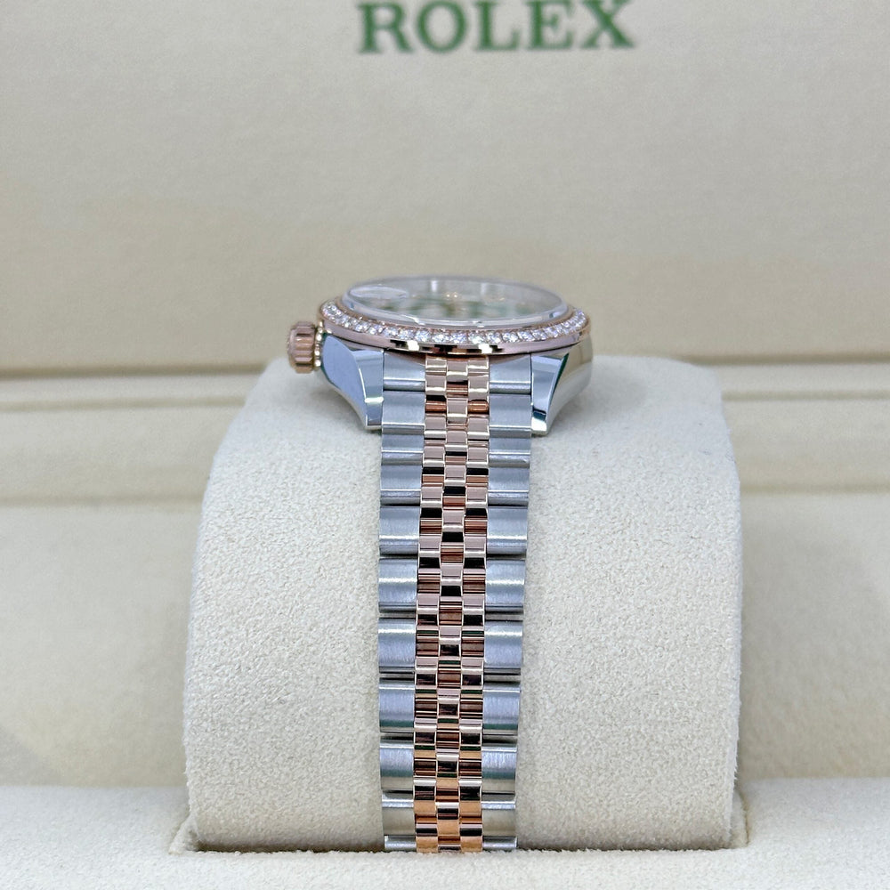Lady-Datejust 28, Oystersteel and 18k Everose Gold - image 6