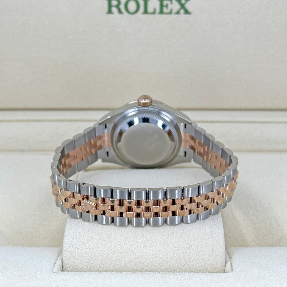 Lady-Datejust 28, Oystersteel and 18k Everose Gold - image 12