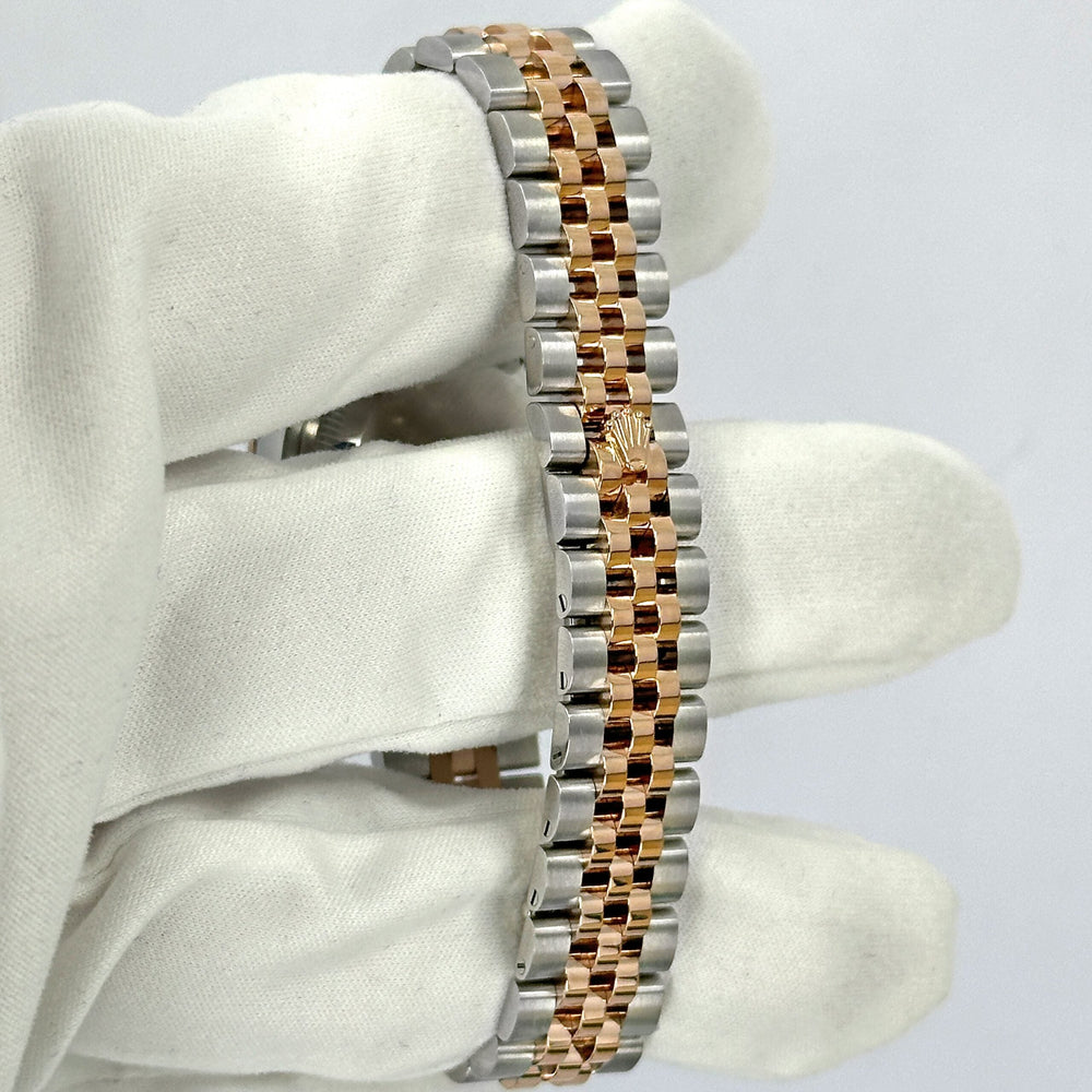 Lady-Datejust 28, Oystersteel and 18k Everose Gold - image 14