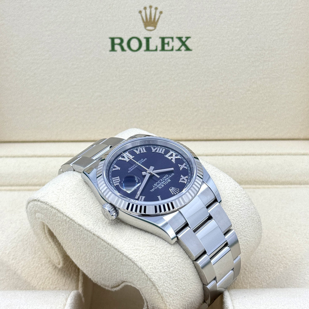 Datejust 36, Stainless Steel and 18k White Gold, 36mm - image 7