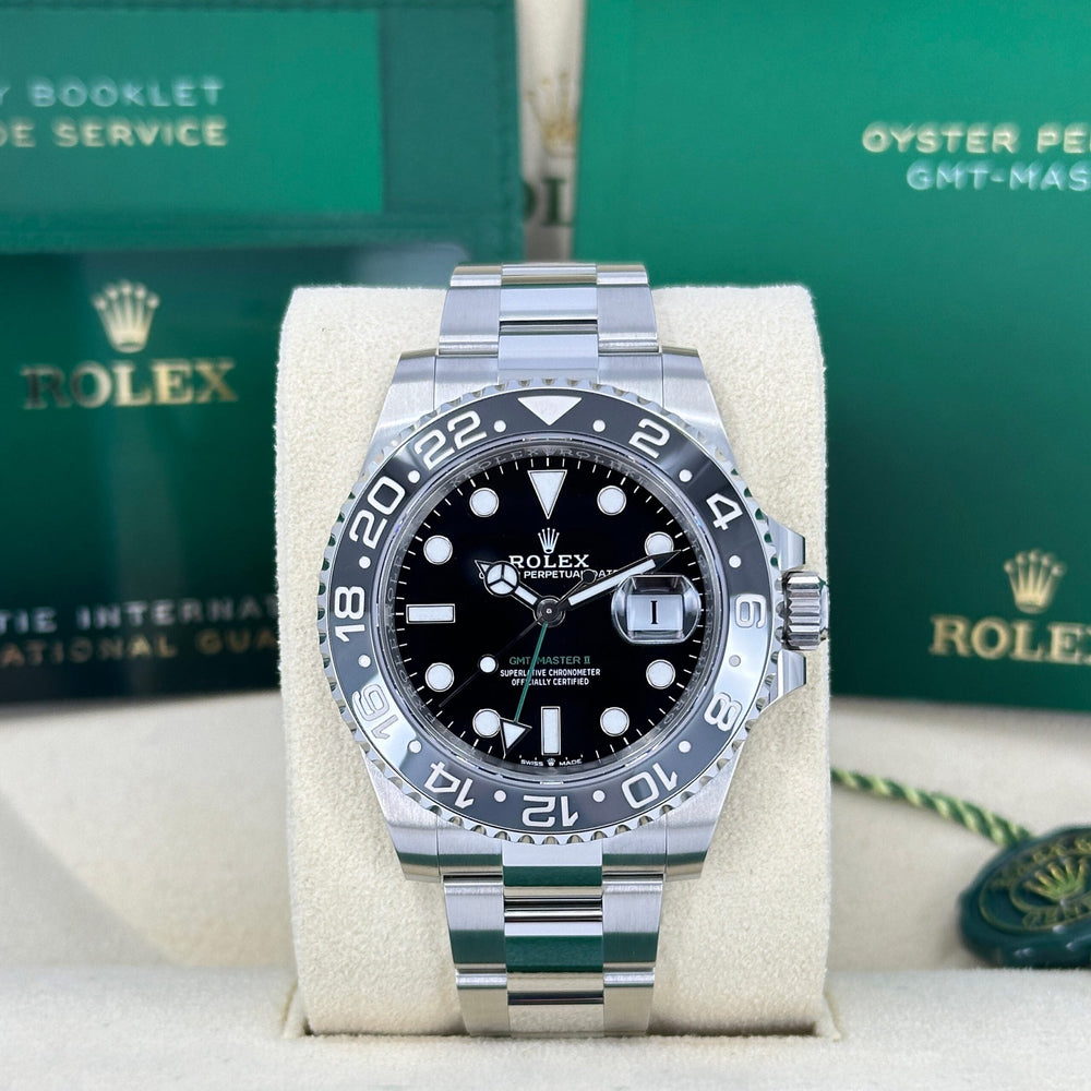Unworn GMT-Master II, Bruce Wayne, Black, Oyster - image 2