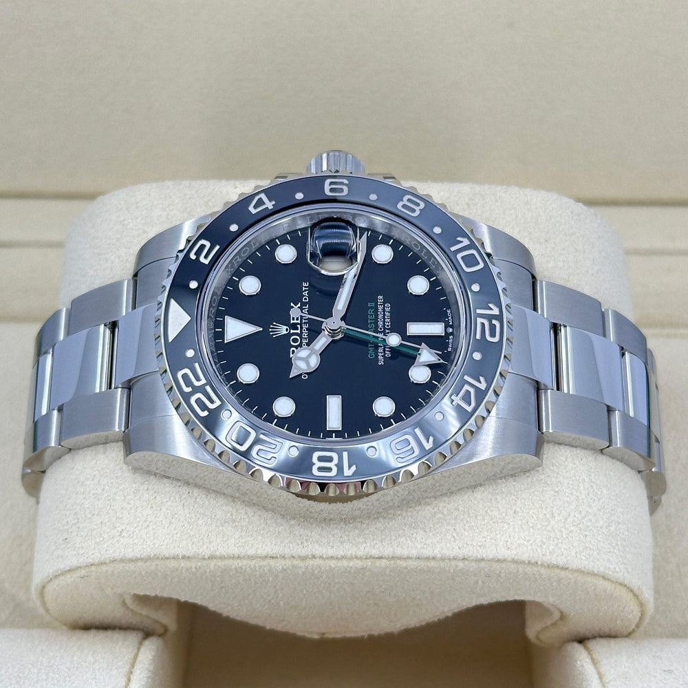 Unworn GMT-Master II, Bruce Wayne, Black, Oyster - image 6