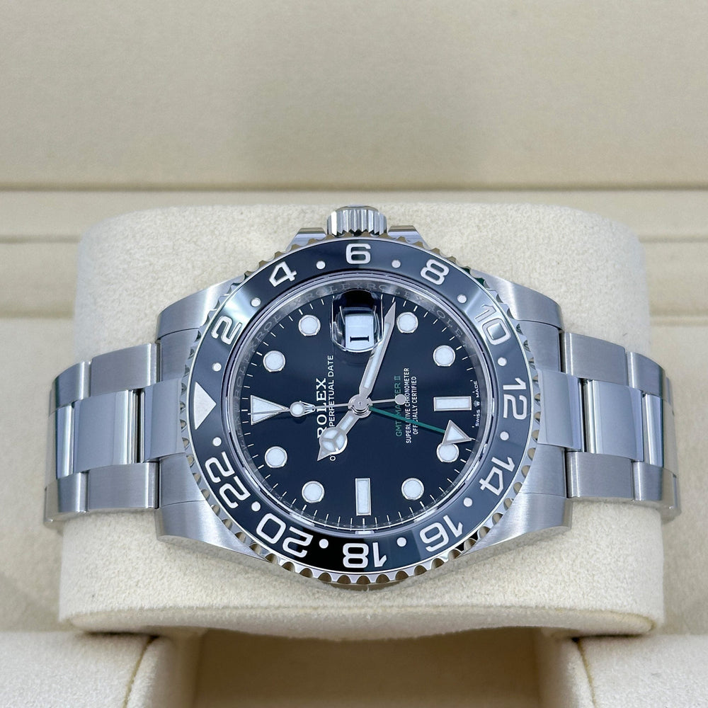 Unworn GMT-Master II, Bruce Wayne, Black, Oyster - image 9