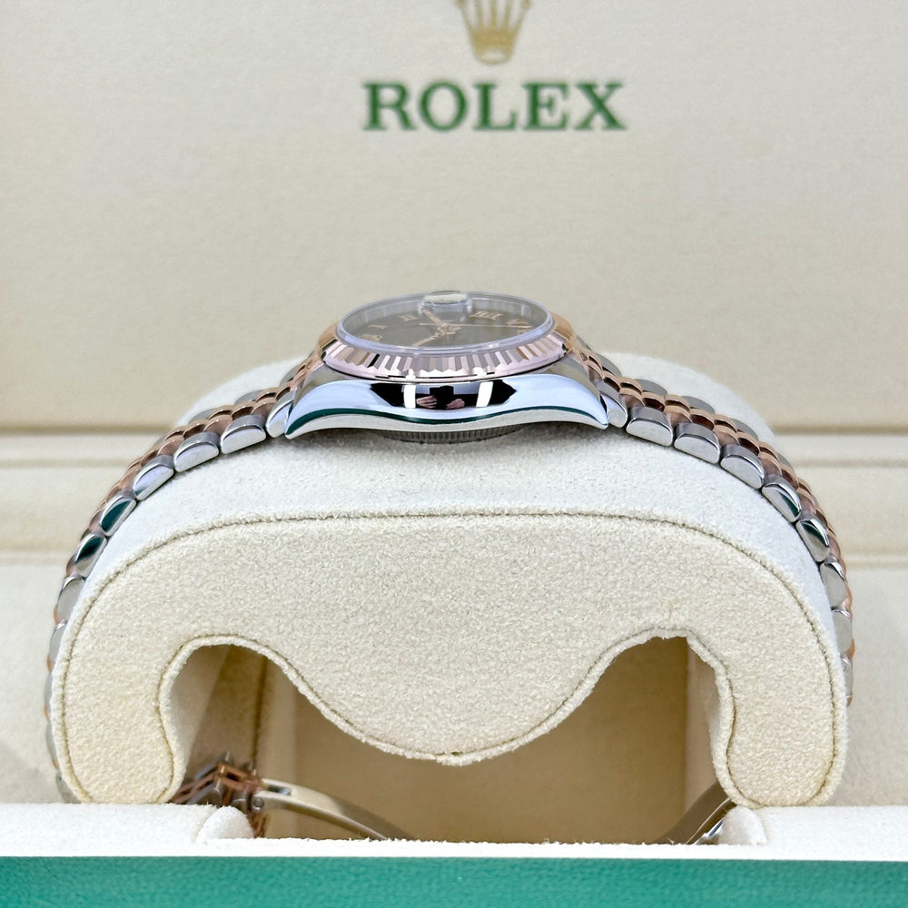 Lady-Datejust 28, Oystersteel and 18k Everose Gold - image 4