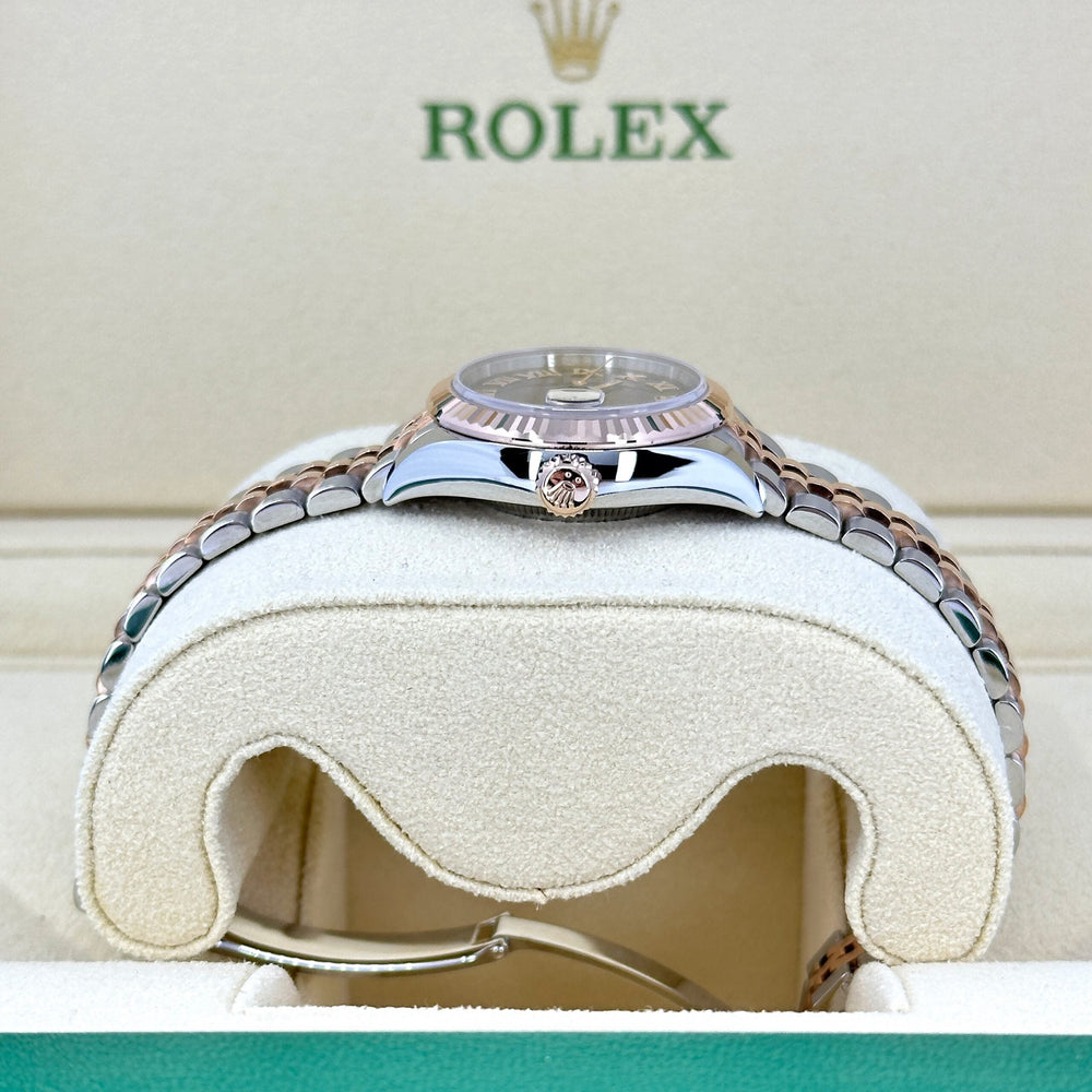 Lady-Datejust 28, Oystersteel and 18k Everose Gold - image 6