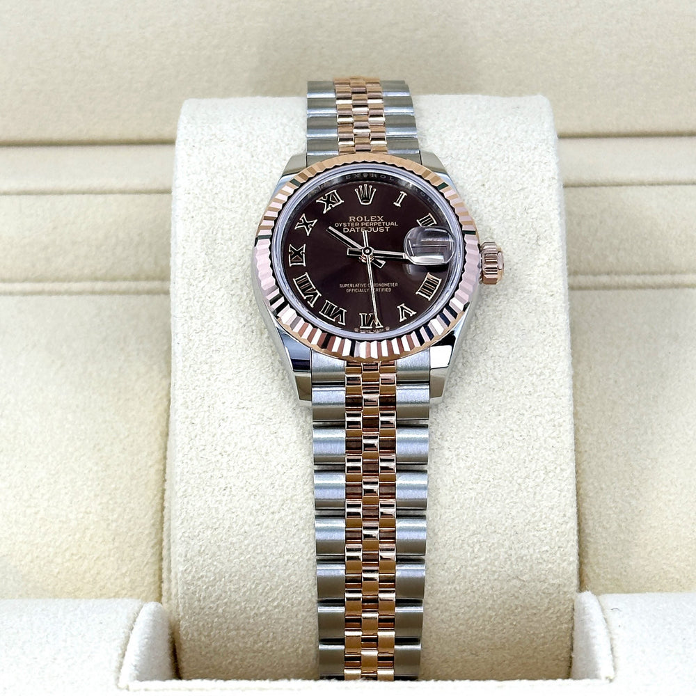 Lady-Datejust 28, Oystersteel and 18k Everose Gold - image 7