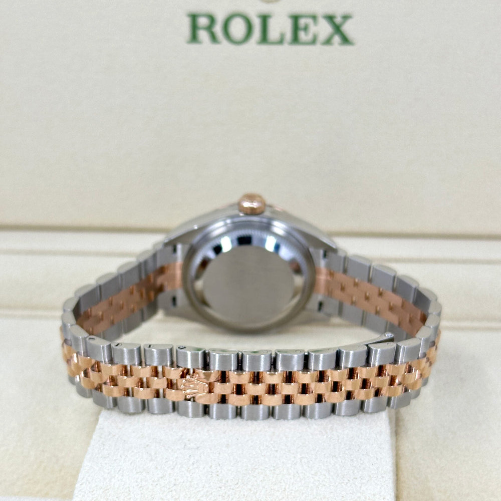 Lady-Datejust 28, Oystersteel and 18k Everose Gold - image 11