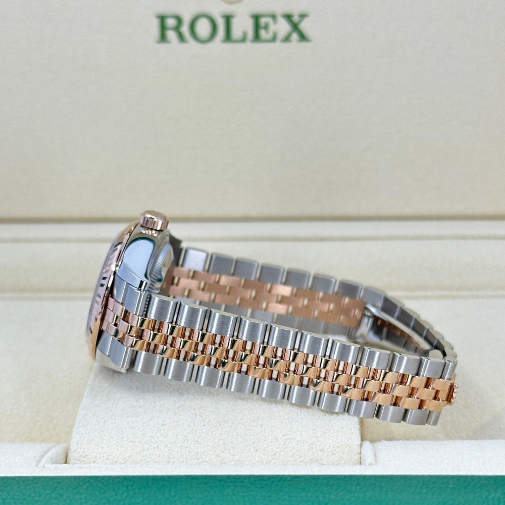 Lady-Datejust 28, Oystersteel and 18k Everose Gold - image 12
