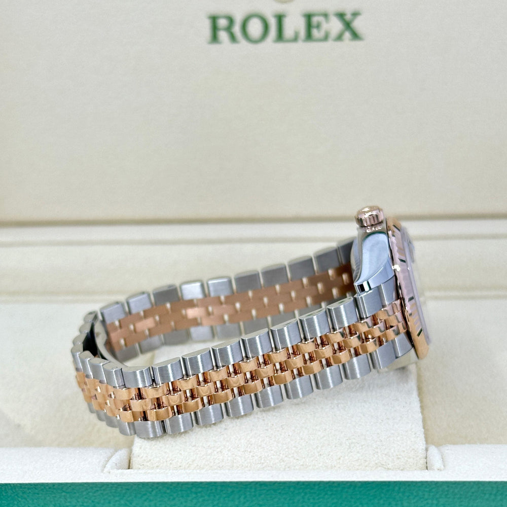 Lady-Datejust 28, Oystersteel and 18k Everose Gold - image 13