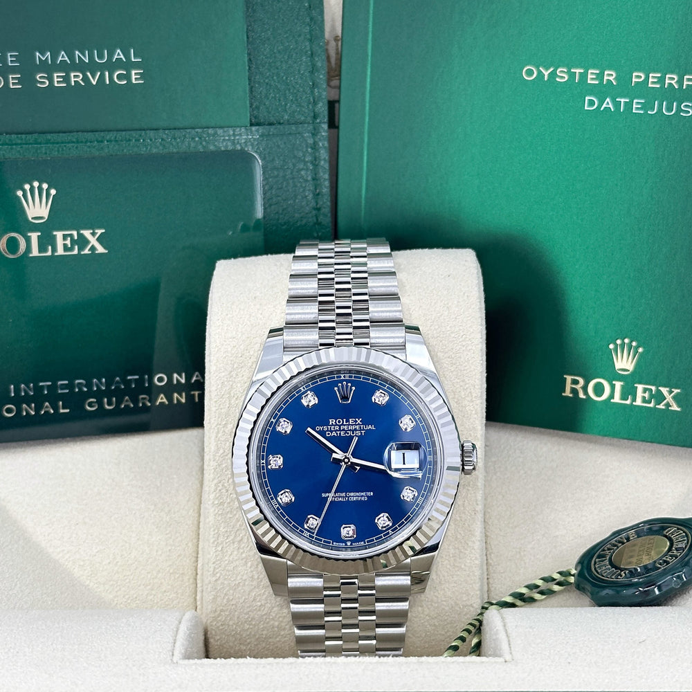 Datejust 41 Oystersteel and white gold - image 11